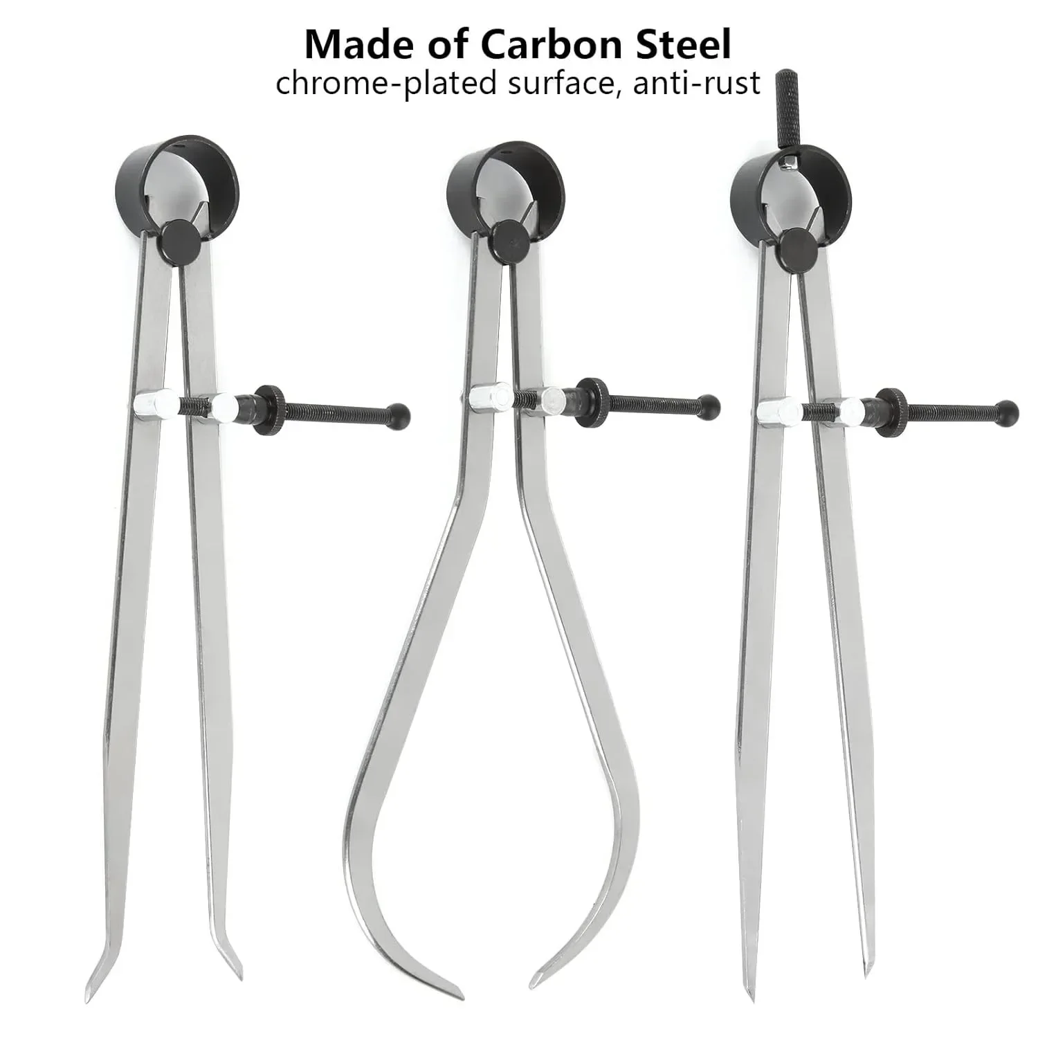 Leatherwork Edge Creaser - ปรับ DIY ขอบหนัง Caliper, หนังภายในภายนอก Divider