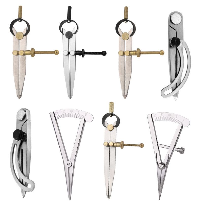 Wing Divider Stitch - เครื่องมือทำเครื่องหนัง ตัวแบ่งหนัง ตัวทำรอยตะเข็บ และตัวทำรอยขอบหนัง พร้อมเครื่องมือขูดหนัง