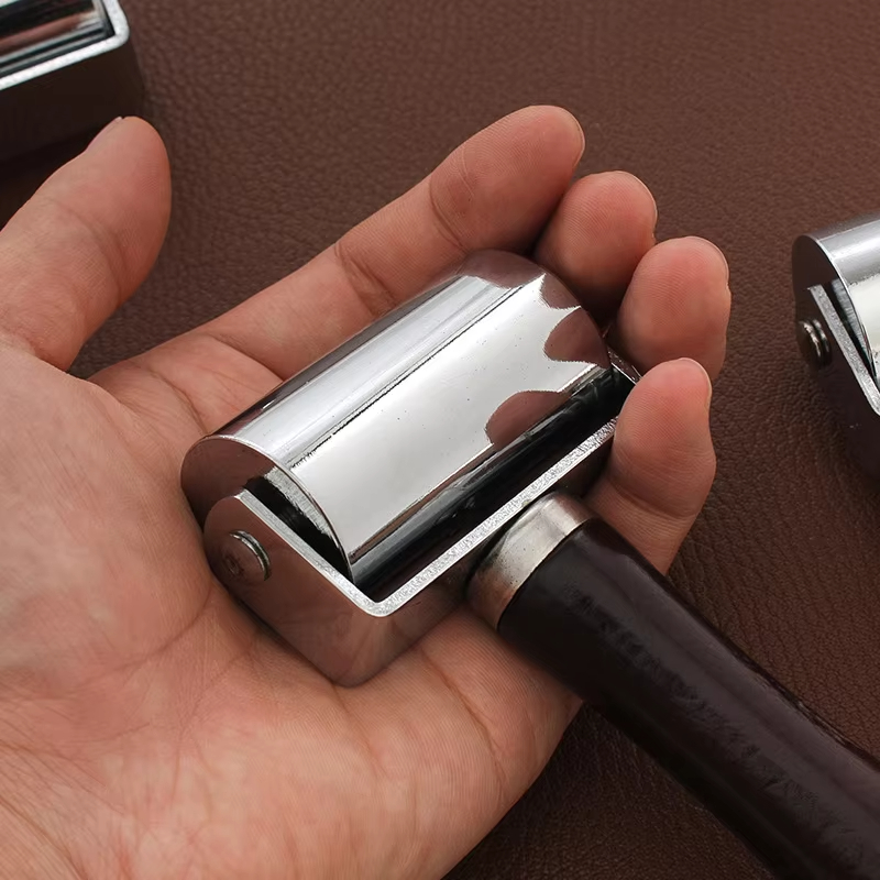 Leatherwork Edge Creaser - 25/60/100 มม.ไม้จับหนังกดขอบ Roller EDGE Creaser หนัง