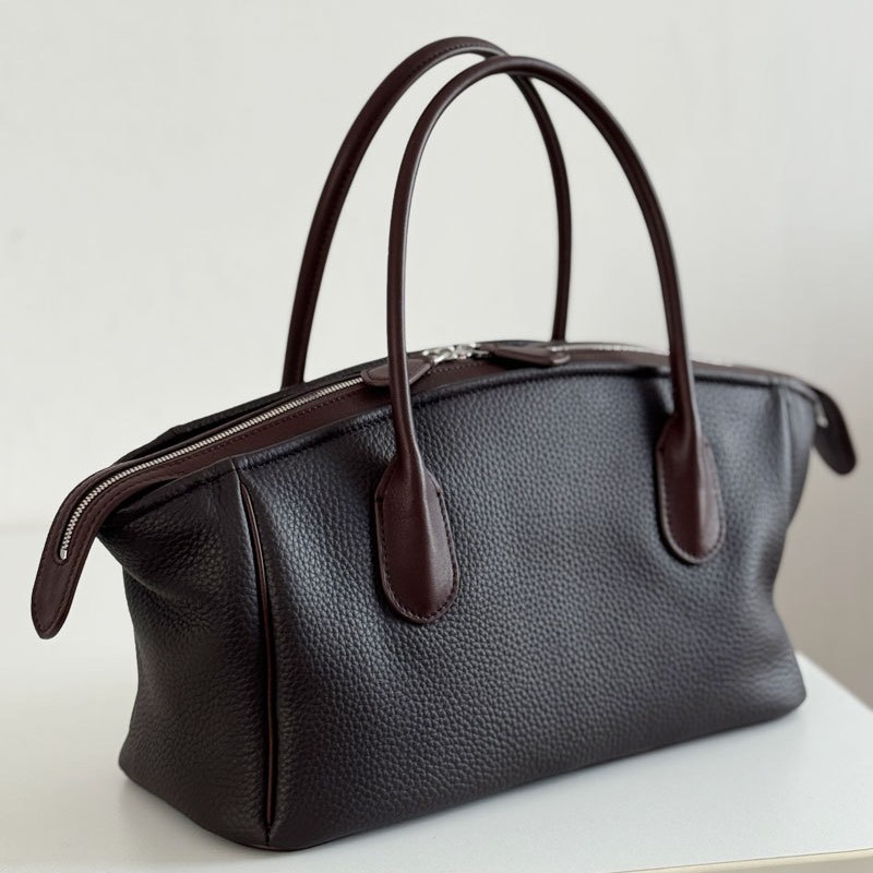 Leatherwork Designs - กระเป๋าหนังวัวทรงเกี๊ยวขนาดใหญ่ ดีไซน์เฉพาะตัว รุ่นใหม่ปี 2026 ขายดี กระเป๋าถืออเนกประสงค์
