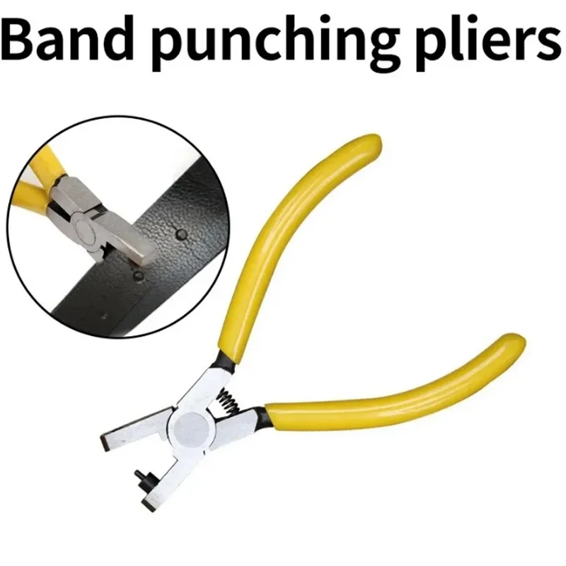 Leather Punch Revolving - เข็มขัดหนัง Hole Punch Plier ตาไก่ Puncher