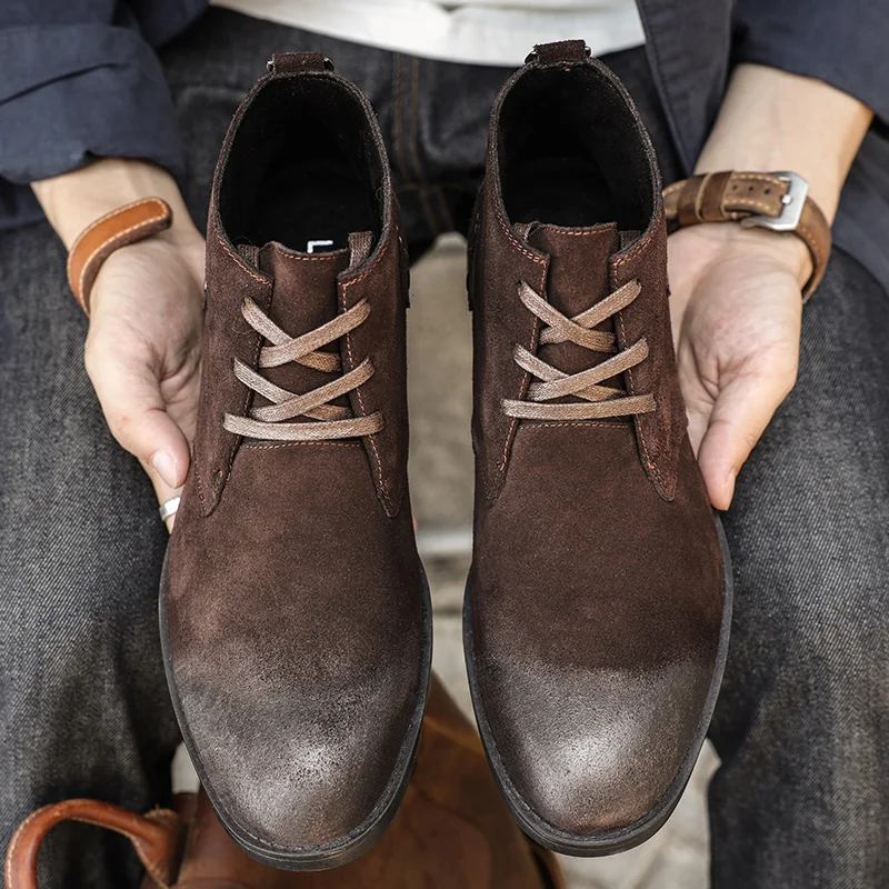 รองเท้าบูทข้อเท้าหนังวัวแท้แบบ - Leatherwork Designs บทวิจารณ์และราคา