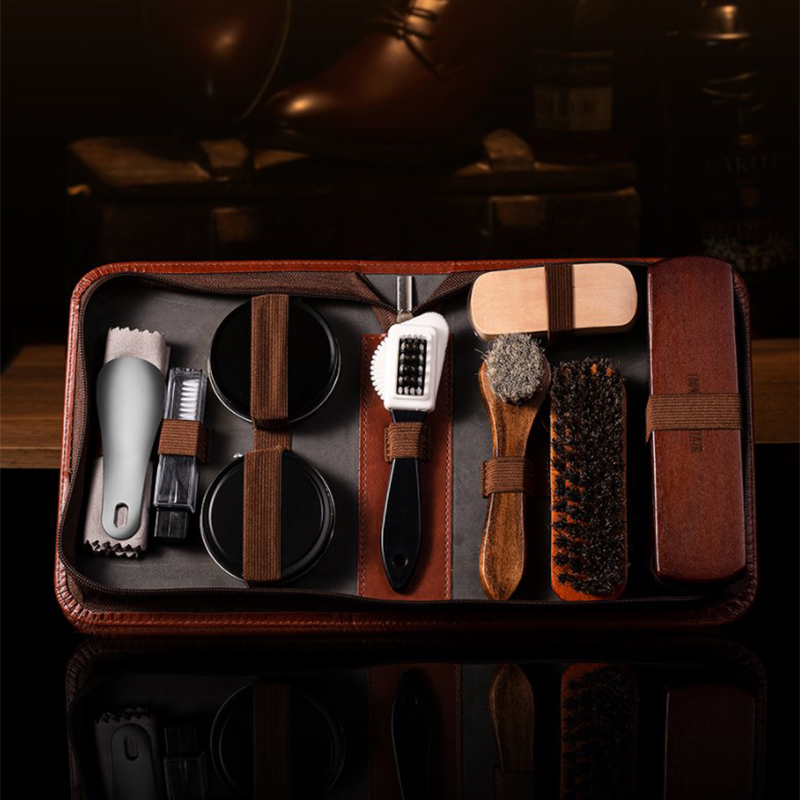 ชุดแปรงขัดรองเท้า Horsehair เค - Leatherwork Tool Kit บทวิจารณ์และราคา