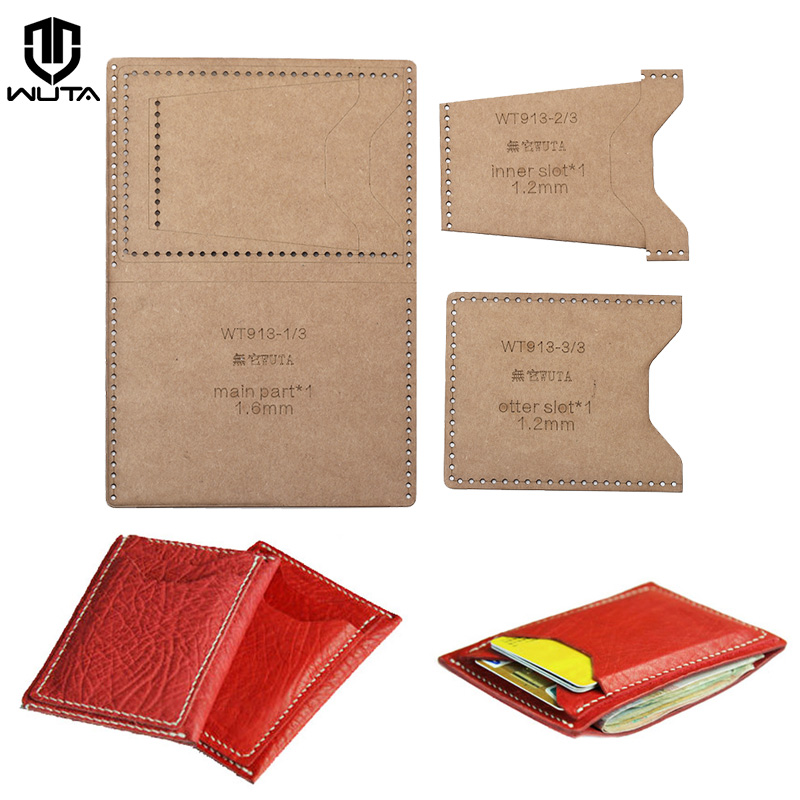 WUTA 913 Mini Card Case Kraft  - Leatherwork Tool Kit บทวิจารณ์และราคา
