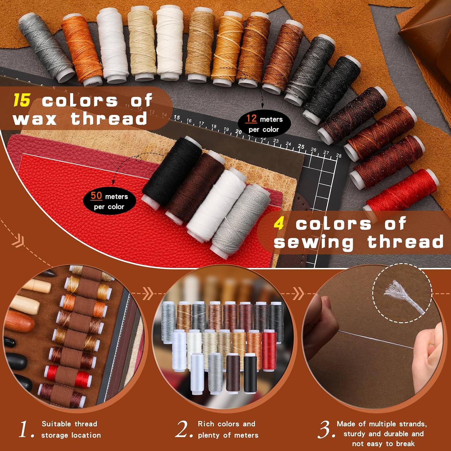 ชุดเครื่องมือหนัง ชุดอุปกรณ์งา - Leatherwork Tool Kit บทวิจารณ์และราคา