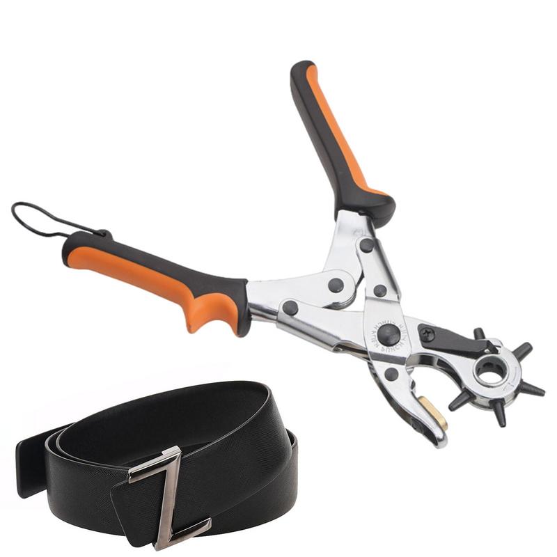 เครื่องเจาะตาไก่แบบหมุนคีมเจาะ - Leather Punch Revolving บทวิจารณ์และราคา