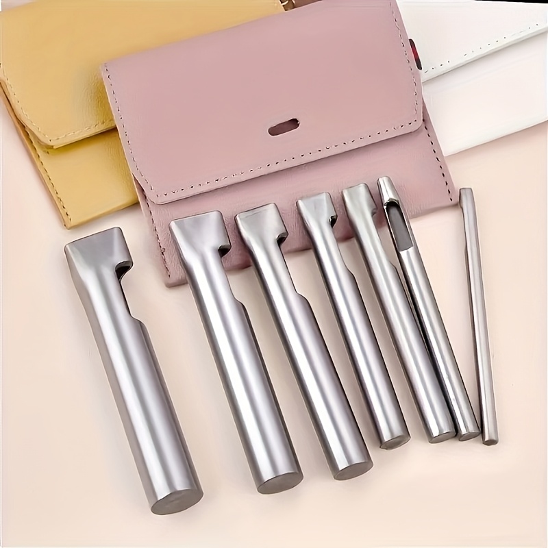เครื่องเจาะรูหนังรูปวงรี 5 ชิ้ - Leather Punch Revolving บทวิจารณ์และราคา