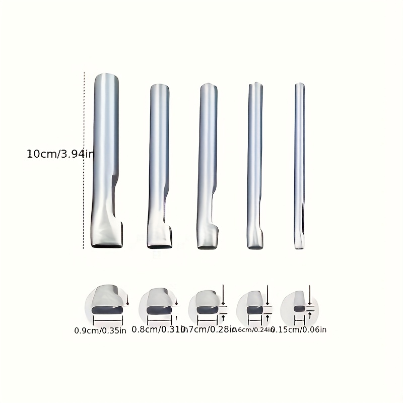 เครื่องเจาะรูหนังรูปวงรี 5 ชิ้ - Leather Punch Revolving บทวิจารณ์และราคา