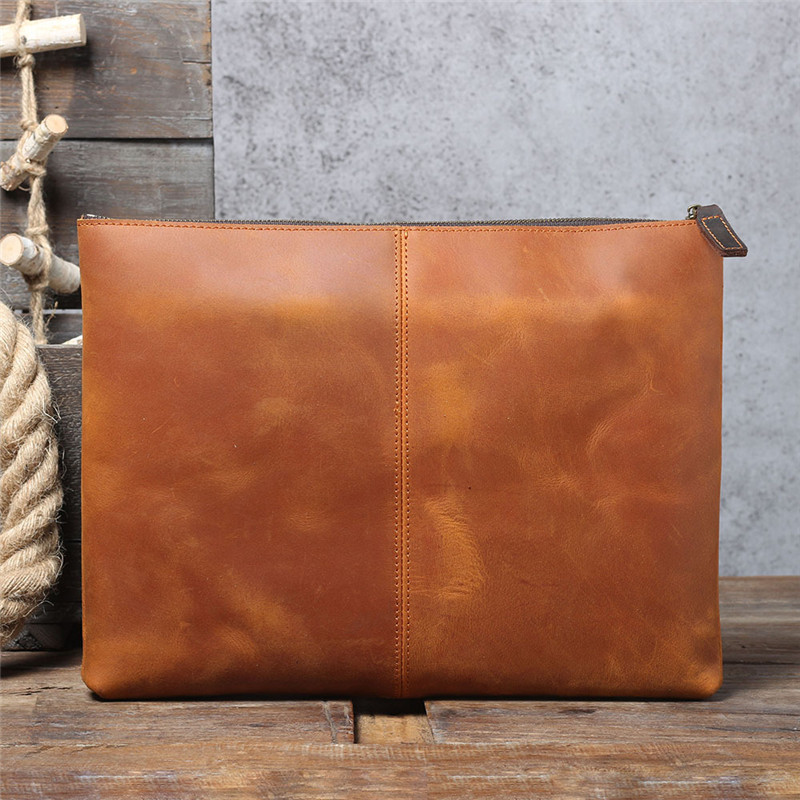 กระเป๋าคลัทช์หนังแท้ทำมือสไตล์ - Leatherwork Designs บทวิจารณ์และราคา