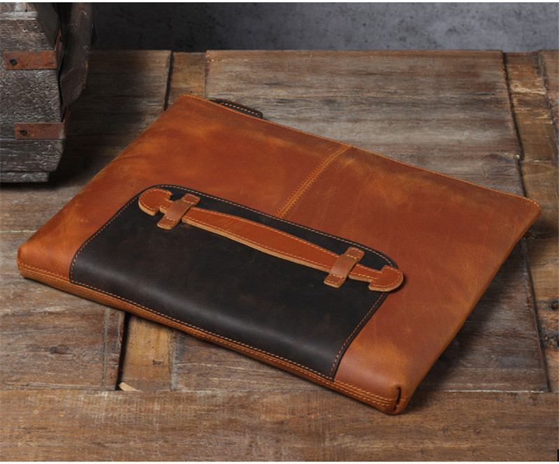 กระเป๋าคลัทช์หนังแท้ทำมือสไตล์ - Leatherwork Designs บทวิจารณ์และราคา