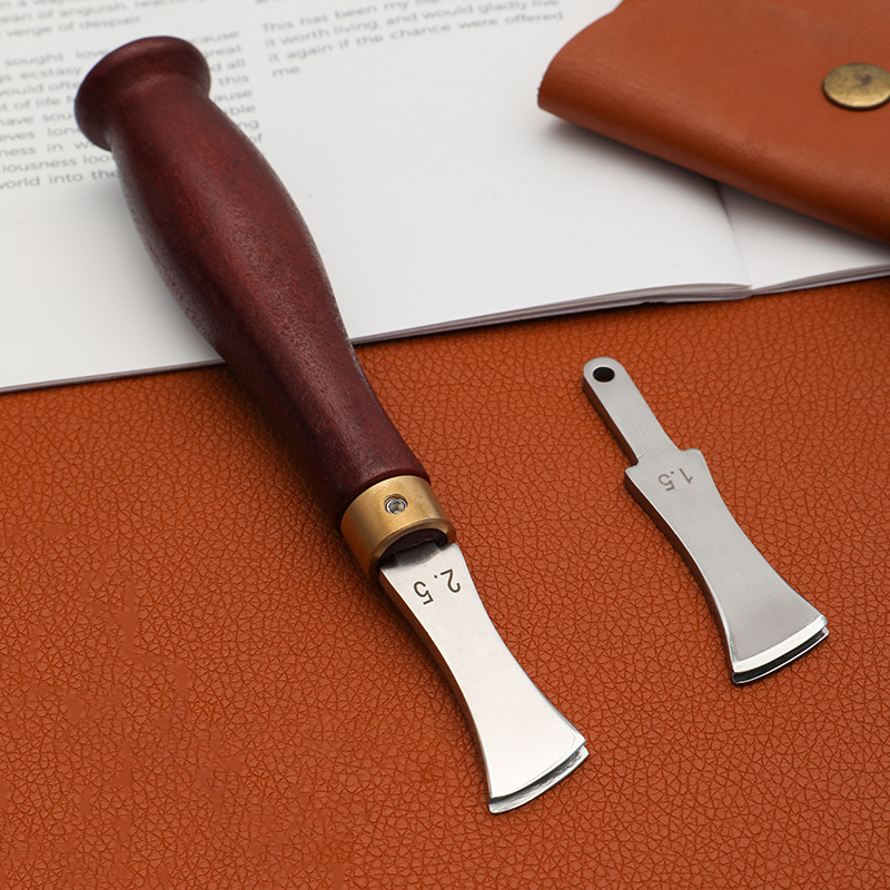 เครื่องมือทำรอยพับขอบหนัง, เคร - Leatherwork Edge Creaser บทวิจารณ์และราคา