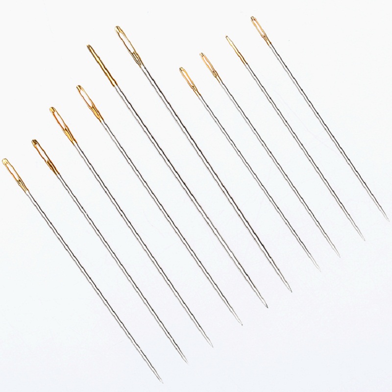 10 ชิ้นขนาดสารพัน Leathercraft - Leatherwork Hand Sewing Needles บทวิจารณ์และราคา