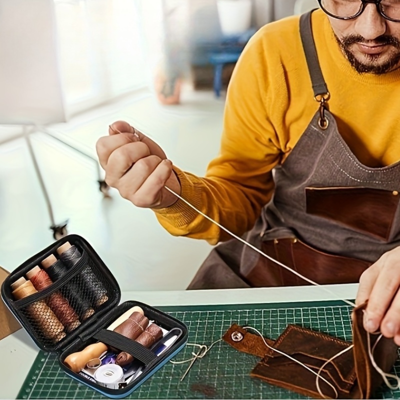 [ชุดทํางานหนัง] ชุดเย็บผ้าหนัง - Leatherwork Tool Kit บทวิจารณ์และราคา