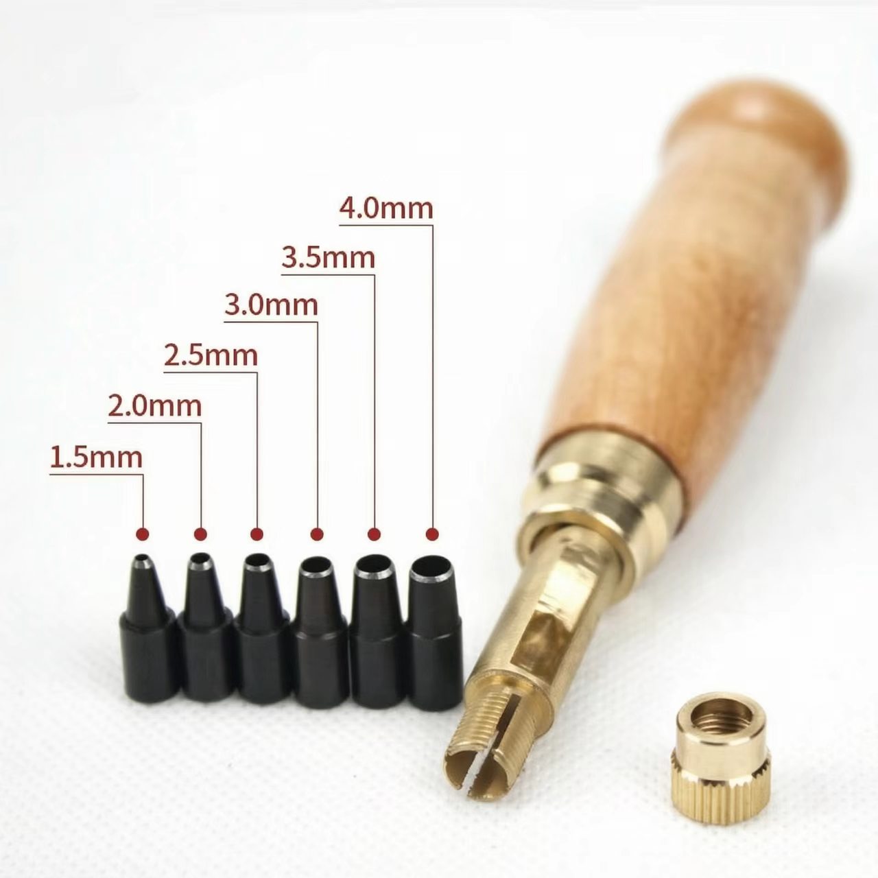 เครื่องเจาะรูอัตโนมัติแบบสายพา - Leather Punch Revolving บทวิจารณ์และราคา