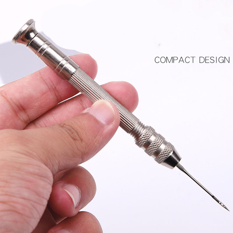 หนังเย็บ Awl ชุดเปลี่ยนได้รองเ - Leatherwork Tool Kit บทวิจารณ์และราคา