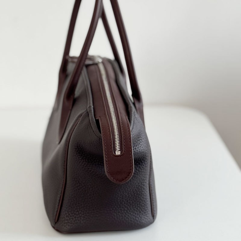 กระเป๋าหนังวัวทรงเกี๊ยวขนาดใหญ - Leatherwork Designs บทวิจารณ์และราคา