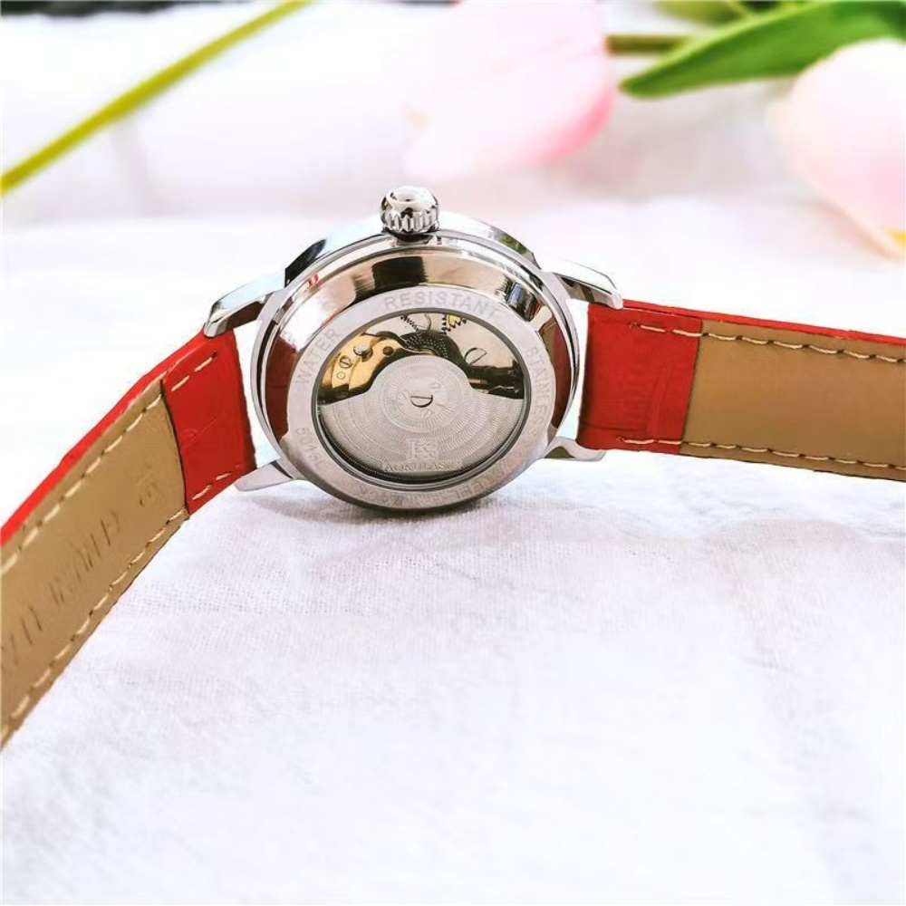 นาฬิกาข้อมือผู้หญิงระบบกลไกสุด - Leatherworking Items บทวิจารณ์และราคา