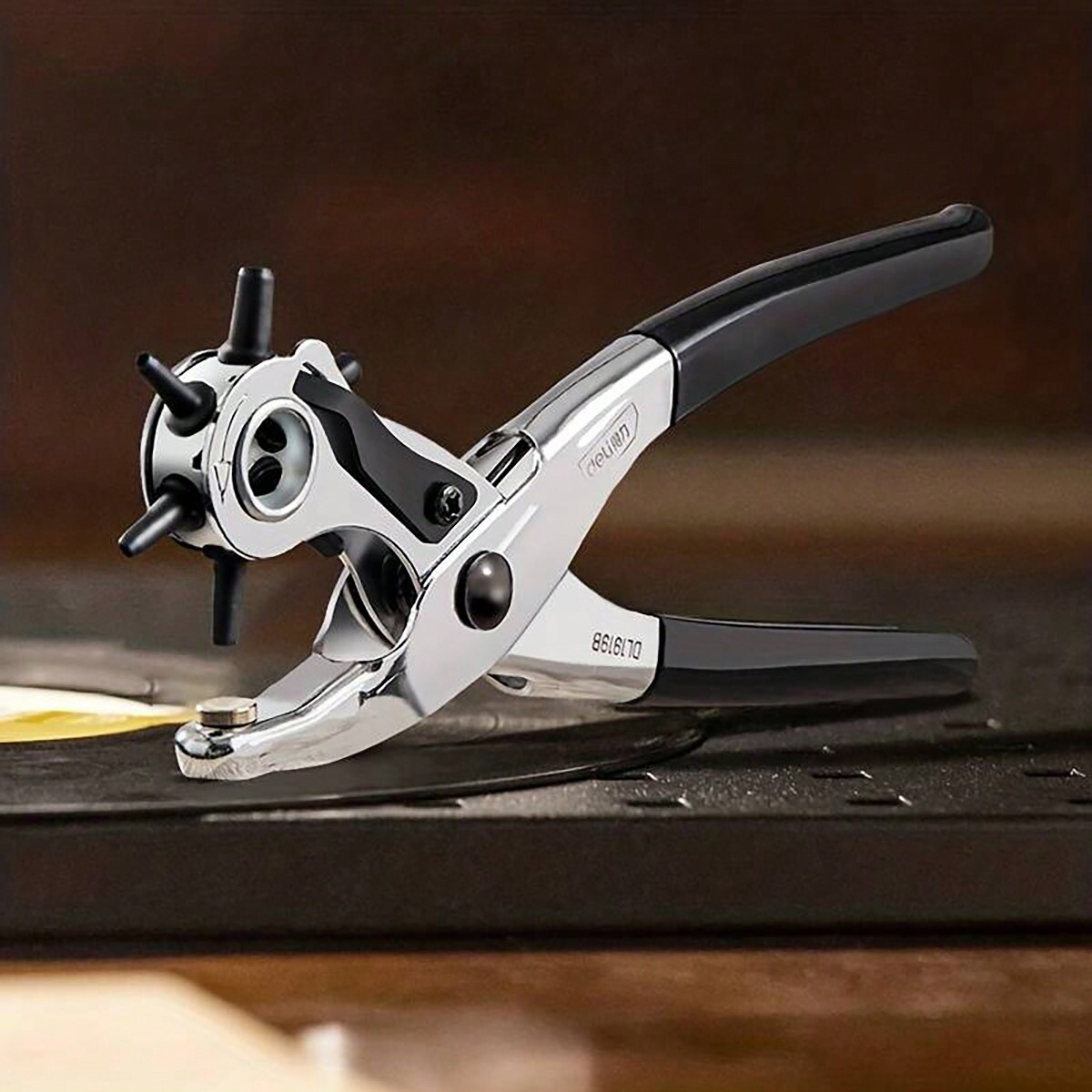 คีมเจาะรูเข็มขัดหนัง 1 ชิ้น เค - Leather Punch Revolving บทวิจารณ์และราคา